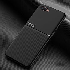 Oppo R17 Neo用360度 フルカバー極薄ソフトケース シリコンケース 耐衝撃 全面保護 バンパー L01 Oppo ブラック