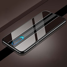 Oppo R17 Pro用ケース 高級感 手触り良い アルミメタル 製の金属製 360度 フルカバーバンパー 鏡面 カバー T01 Oppo ブラウン