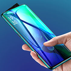 Oppo Reno 10X Zoom用強化ガラス フル液晶保護フィルム F02 Oppo ブラック