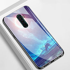 Oppo Reno Ace用ハイブリットバンパーケース プラスチック パターン 鏡面 カバー S01 Oppo グリーン