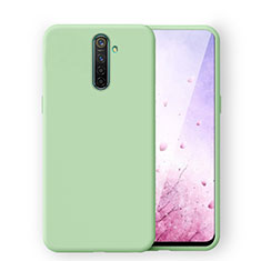 Oppo Reno Ace用360度 フルカバー極薄ソフトケース シリコンケース 耐衝撃 全面保護 バンパー Oppo グリーン