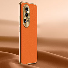 Oppo Reno10 Pro+ Plus 5G用ケース 高級感 手触り良いレザー柄 JB1 Oppo オレンジ