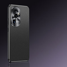 Oppo Reno10 Pro+ Plus 5G用ケース 高級感 手触り良いレザー柄 JB2 Oppo ブラック