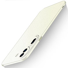 Oppo Reno11 Pro 5G用ハードケース プラスチック 質感もマット カバー Oppo ホワイト
