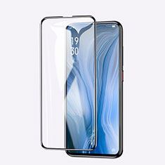 Oppo Reno2 Z用強化ガラス フル液晶保護フィルム Oppo ブラック