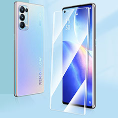 Oppo Reno5 Pro 5G用強化ガラス 液晶保護フィルム T03 Oppo クリア