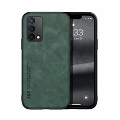 Oppo Reno6 Lite用ケース 高級感 手触り良いレザー柄 DY1 Oppo グリーン