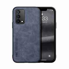 Oppo Reno6 Lite用ケース 高級感 手触り良いレザー柄 DY1 Oppo ネイビー