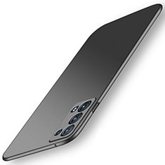 Oppo Reno6 Pro 5G用ハードケース プラスチック 質感もマット カバー YK6 Oppo ブラック