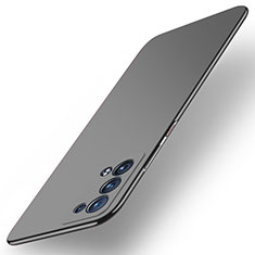 Oppo Reno6 Pro+ Plus 5G用ハードケース プラスチック 質感もマット カバー YK5 Oppo ブラック
