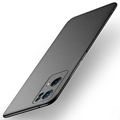 Oppo Reno7 Pro 5G用ハードケース プラスチック 質感もマット カバー Oppo ブラック