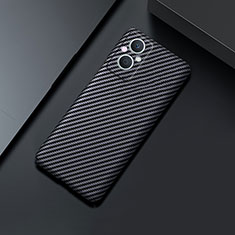 Oppo Reno8 Z 5G用ハードケース プラスチック 質感もマット ツイル カバー Oppo ブラック