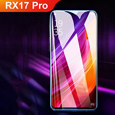 Oppo RX17 Pro用強化ガラス フル液晶保護フィルム Oppo ブラック