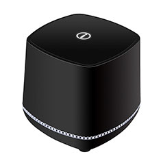 Oppo A2 Pro 5G用ミニスピーカー ポータブルで高音質 ポータブルスピーカー W06 ブラック