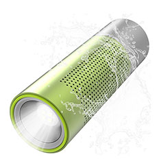 Huawei Y6 Pro用Bluetoothミニスピーカー ポータブルで高音質 ポータブルスピーカー S15 グリーン