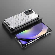 Realme 10 Pro 5G用360度 フルカバー ハイブリットバンパーケース クリア透明 プラスチック カバー AM3 Realme ホワイト