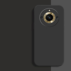 Realme 11 Pro 5G用360度 フルカバー極薄ソフトケース シリコンケース 耐衝撃 全面保護 バンパー YK3 Realme ブラック