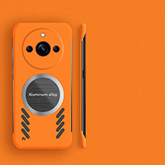 Realme 11 Pro 5G用ハードケース プラスチック 質感もマット フレームレス カバー Mag-Safe 磁気 Magnetic Realme オレンジ