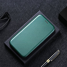 Realme C51用手帳型 レザーケース スタンド カバー L02Z Realme グリーン