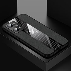 Realme GT Neo 3T 5G用極薄ソフトケース シリコンケース 耐衝撃 全面保護 X01L Realme ブラック
