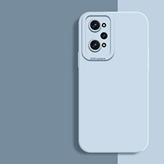 Realme GT Neo 3T 5G用360度 フルカバー極薄ソフトケース シリコンケース 耐衝撃 全面保護 バンパー Realme ライトブルー