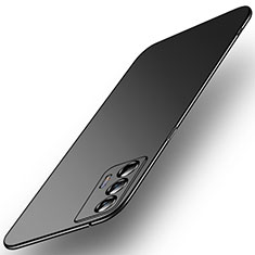 Realme GT Neo 5G用ハードケース プラスチック 質感もマット カバー Realme ブラック