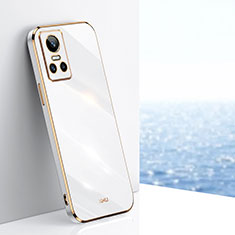 Realme GT Neo3 5G用極薄ソフトケース シリコンケース 耐衝撃 全面保護 XL1 Realme ホワイト