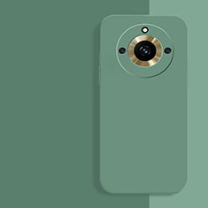 Realme Narzo 60 5G用360度 フルカバー極薄ソフトケース シリコンケース 耐衝撃 全面保護 バンパー YK3 Realme グリーン