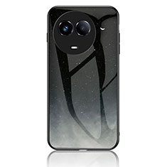 Realme Narzo 60x 5G用ハイブリットバンパーケース プラスチック パターン 鏡面 カバー LS2 Realme グレー