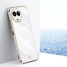 Realme Narzo 60x 5G用極薄ソフトケース シリコンケース 耐衝撃 全面保護 XL1 Realme ホワイト