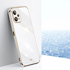 Realme V25 5G用極薄ソフトケース シリコンケース 耐衝撃 全面保護 XL1 Realme ホワイト
