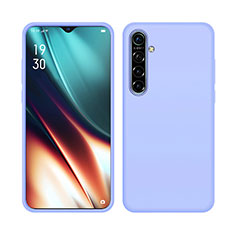 Realme X2用360度 フルカバー極薄ソフトケース シリコンケース 耐衝撃 全面保護 バンパー S05 Realme パープル