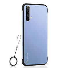 Realme X50 5G用ハードカバー クリスタル クリア透明 H02 Realme ブラック