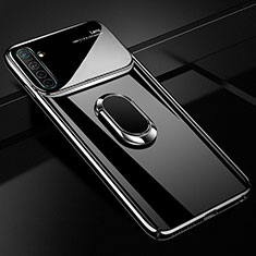 Realme X50 Pro 5G用ハードケース プラスチック 質感もマット アンド指輪 マグネット式 A01 Realme ブラック
