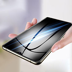 Samsung Galaxy A02s用強化ガラス フル液晶保護フィルム F04 サムスン ブラック