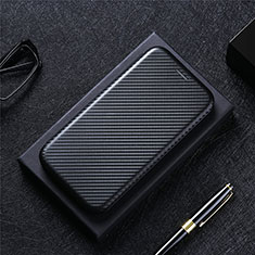 Samsung Galaxy A03s用手帳型 レザーケース スタンド カバー L02Z サムスン ブラック