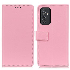 Samsung Galaxy A05s用手帳型 レザーケース スタンド カバー M08L サムスン ピンク