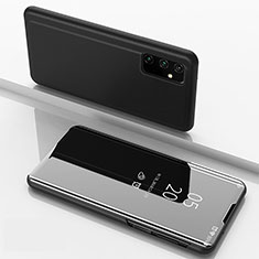 Samsung Galaxy A05s用手帳型 レザーケース スタンド 鏡面 カバー ZL1 サムスン ブラック