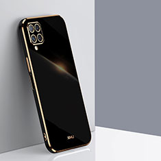 Samsung Galaxy A12 Nacho用極薄ソフトケース シリコンケース 耐衝撃 全面保護 XL1 サムスン ブラック