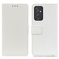 Samsung Galaxy A15 5G用手帳型 レザーケース スタンド カバー M08L サムスン ホワイト