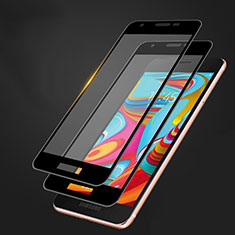 Samsung Galaxy A2 Core A260F A260G用強化ガラス フル液晶保護フィルム サムスン ブラック