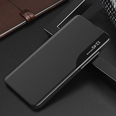 Samsung Galaxy A20用手帳型 レザーケース スタンド カバー QH2 サムスン ブラック