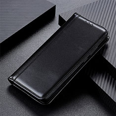 Samsung Galaxy A20s用手帳型 レザーケース スタンド カバー L03 サムスン ブラック