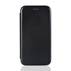 Samsung Galaxy A21 SC-42A用手帳型 レザーケース スタンド カバー L04Z サムスン ブラック