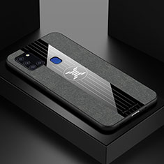 Samsung Galaxy A21s用極薄ソフトケース シリコンケース 耐衝撃 全面保護 X01L サムスン グレー