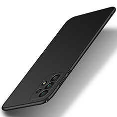 Samsung Galaxy A23 4G用ハードケース プラスチック 質感もマット カバー M01 サムスン ブラック