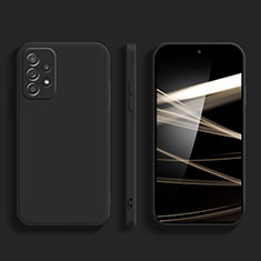 Samsung Galaxy A23 5G用360度 フルカバー極薄ソフトケース シリコンケース 耐衝撃 全面保護 バンパー S04 サムスン ブラック