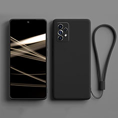 Samsung Galaxy A23 5G用360度 フルカバー極薄ソフトケース シリコンケース 耐衝撃 全面保護 バンパー S03 サムスン ブラック