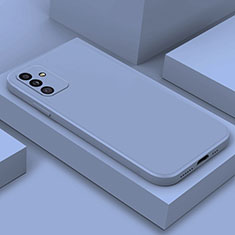 Samsung Galaxy A25 5G用360度 フルカバー極薄ソフトケース シリコンケース 耐衝撃 全面保護 バンパー S01 サムスン ラベンダーグレー