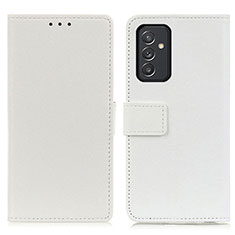 Samsung Galaxy A25 5G用手帳型 レザーケース スタンド カバー M08L サムスン ホワイト